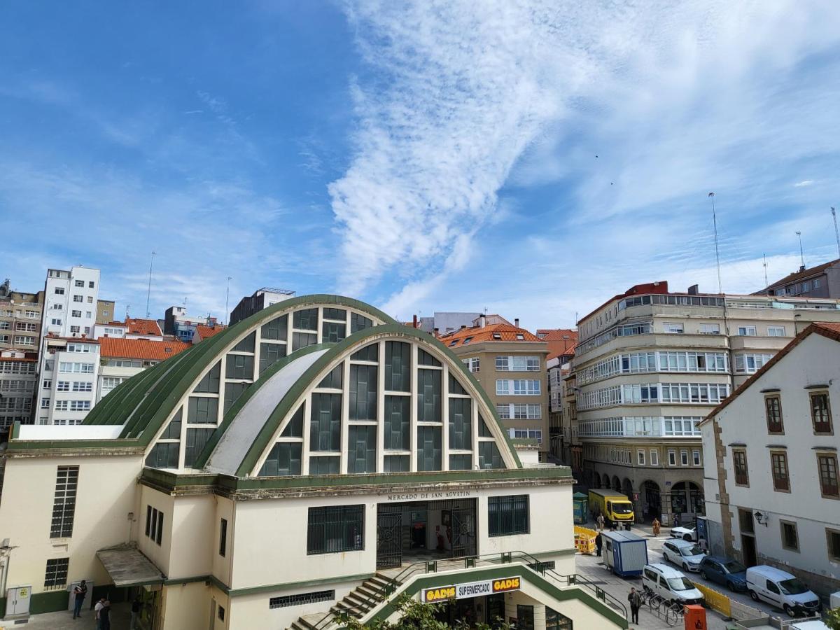 Piso Centrico 2 Habitaciones A Escasos Metros De Maria Pita A Coruna Bagian luar foto